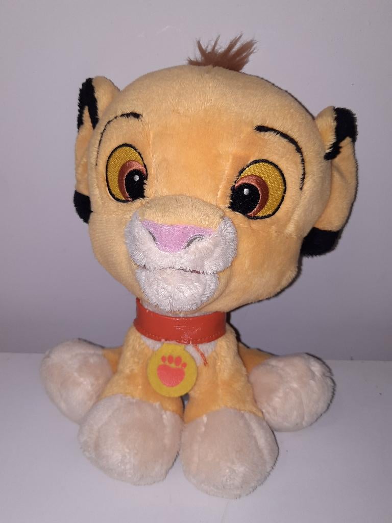 Disney Simba knuffel, Ophalen of Verzenden, Overige figuren, Gebruikt, Knuffel