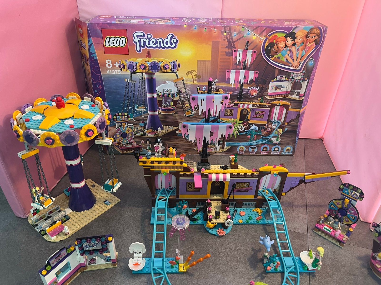 Lego Friends 41375 Heartlake City Pier Pretpark, Compleet, Gebruikt, Lego, Friends