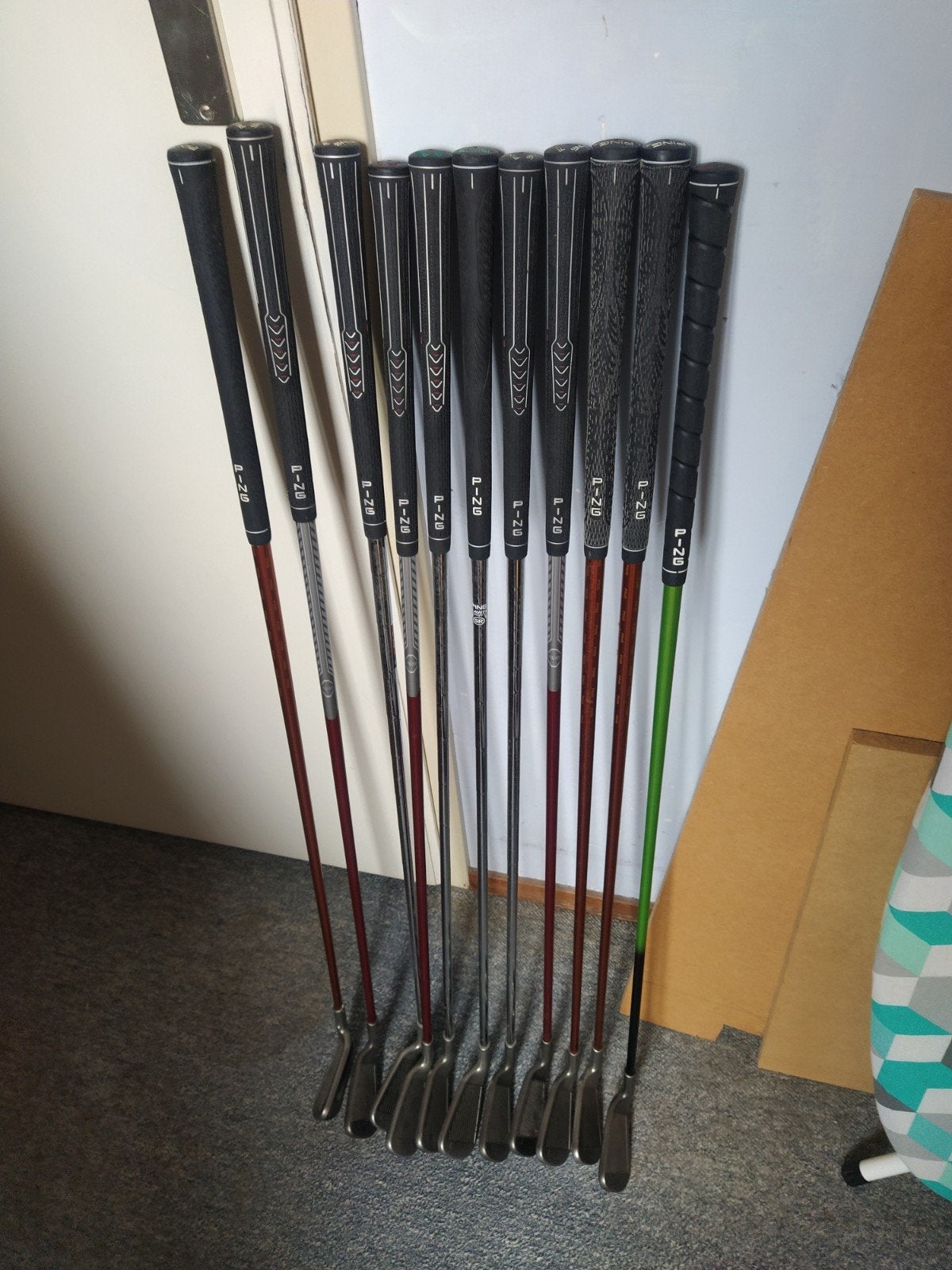 Ping ijzers 7, Sport en Fitness, Golf, Ophalen, Gebruikt, Set, Ping