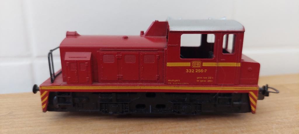 lima 332 256-7 db locomotief, Wisselstroom, Gebruikt, Locomotief, Ophalen of Verzenden