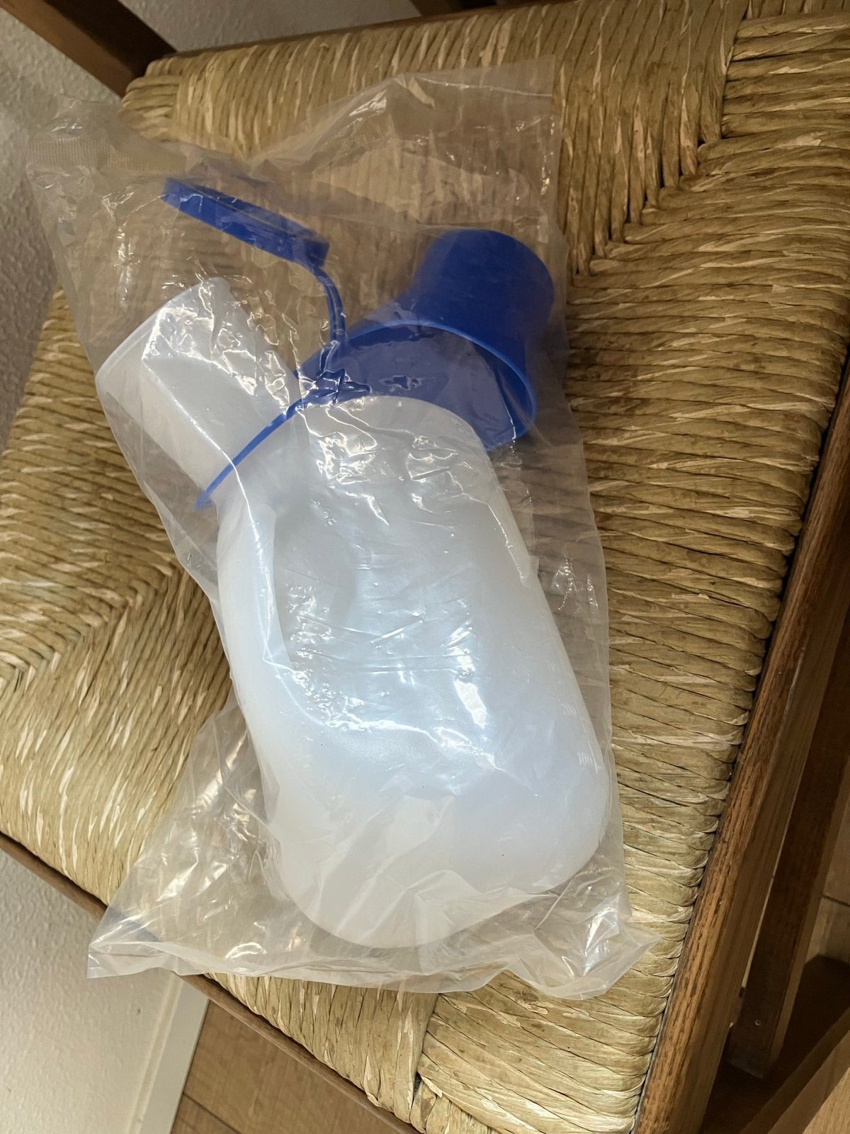 Draagbaar Unisex Urinoir 1000ml met Trechter - Superfijn!, Ophalen of Verzenden, Nieuw