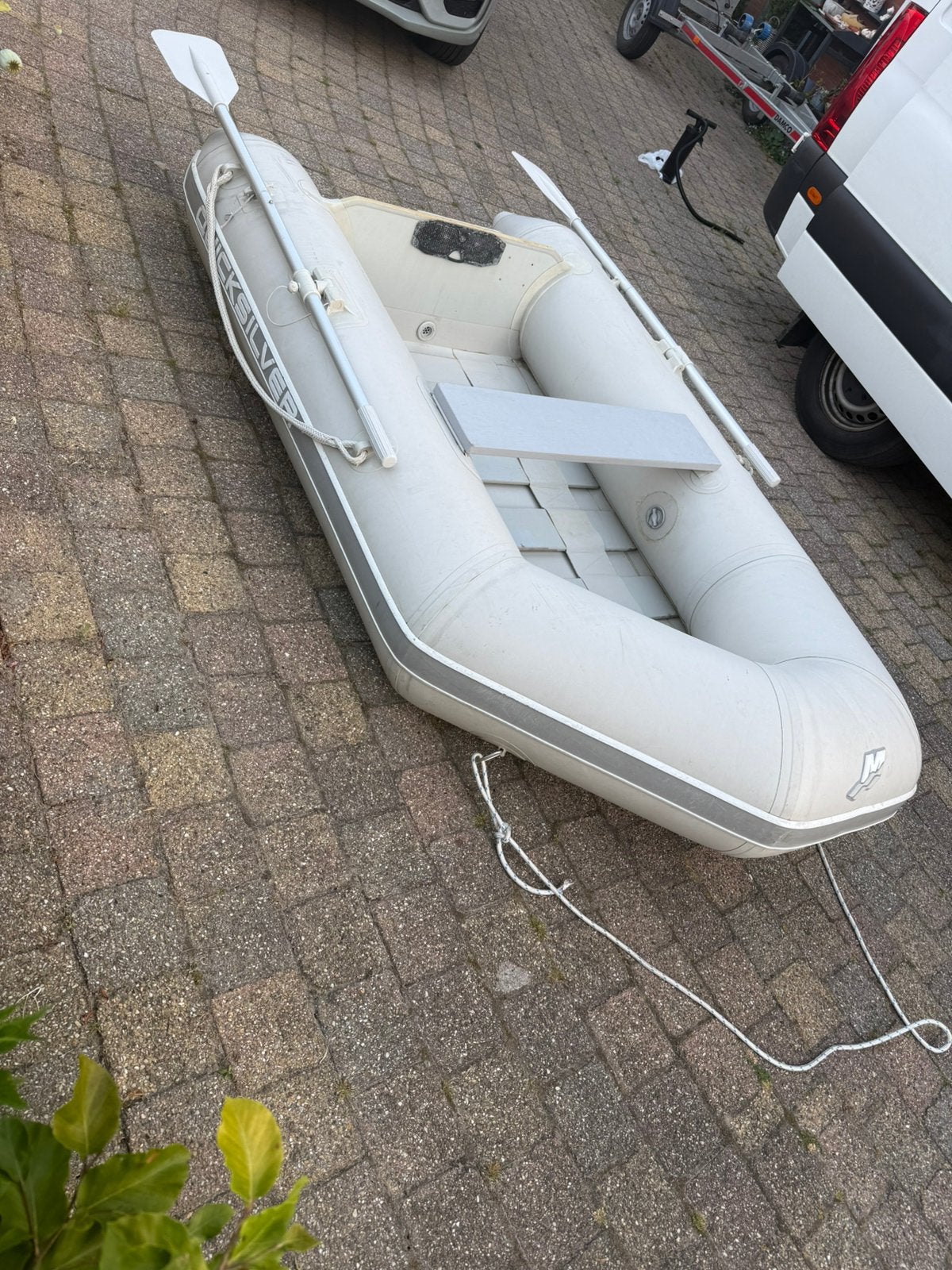 Quicksilver rubberboot | 2,5 meter, Watersport en Boten, Rubberboten, Ophalen, Aluminium, Quicksilver, Zo goed als nieuw
