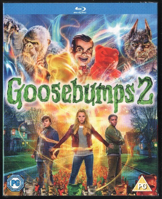Goosebumps 2: Haunted Halloween SLIPCOVER GESEALD BR NLsubs!, Cd's en Dvd's, Blu-ray, Horror, Spaans, Film, Vanaf 9 jaar