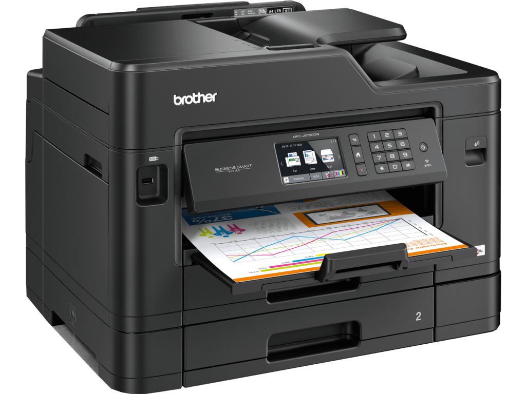 Brother MFC-J5730DW All-in-One Inkjetprinter, Computers en Software, Printers, Ophalen, Gebruikt, Inkjetprinter, All-in-one