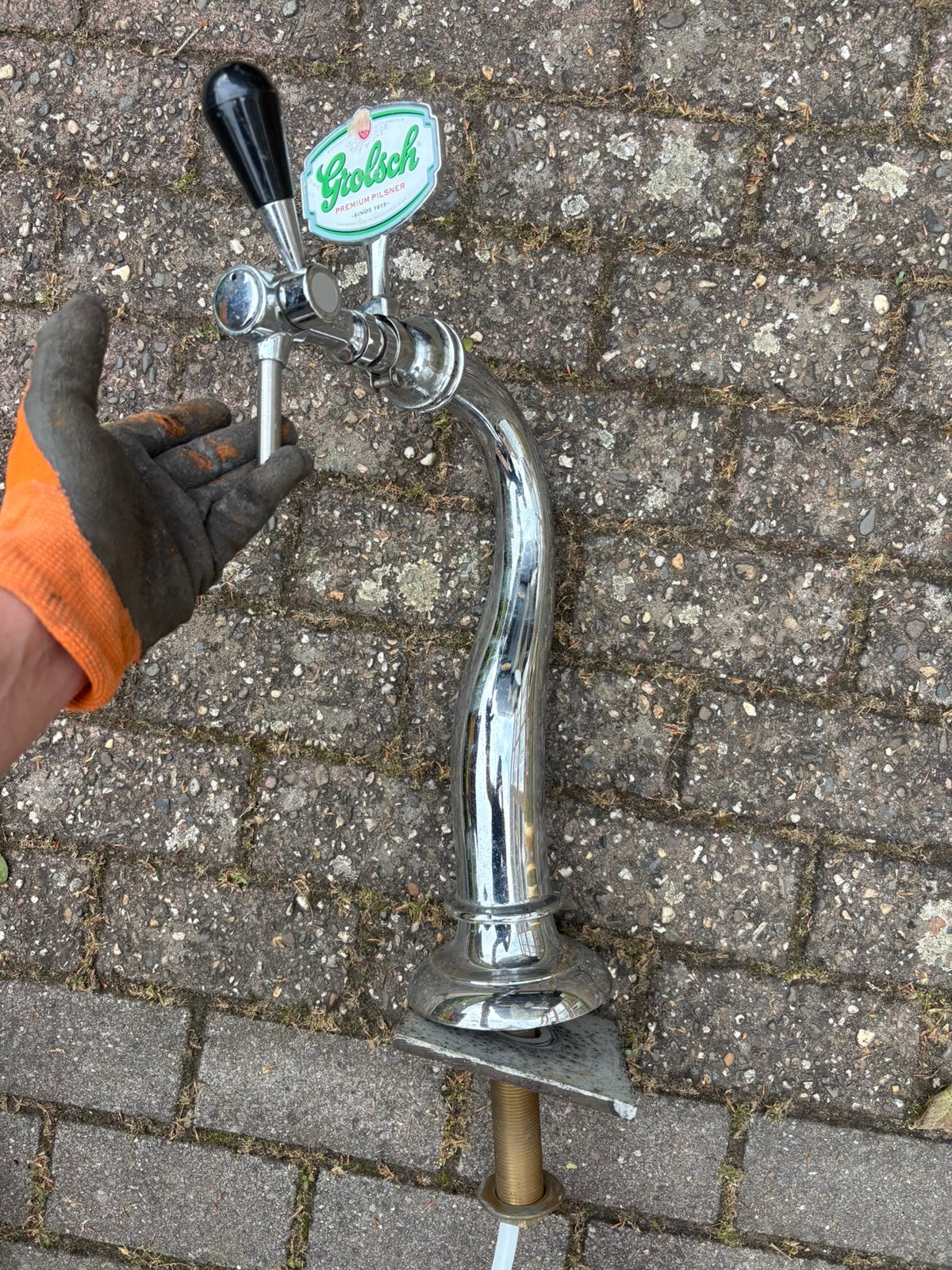 biertap grolsch mancave fust, Ophalen, Zo goed als nieuw