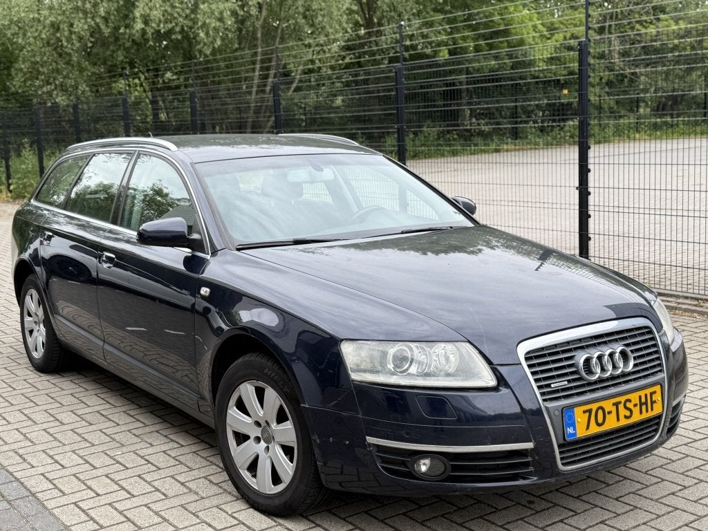 Audi A6 Avant 2.7 TDI q. Pro Line | VERKOCHT | SOLD, Auto's, Automaat, Gebruikt, 2698 cc, Blauw