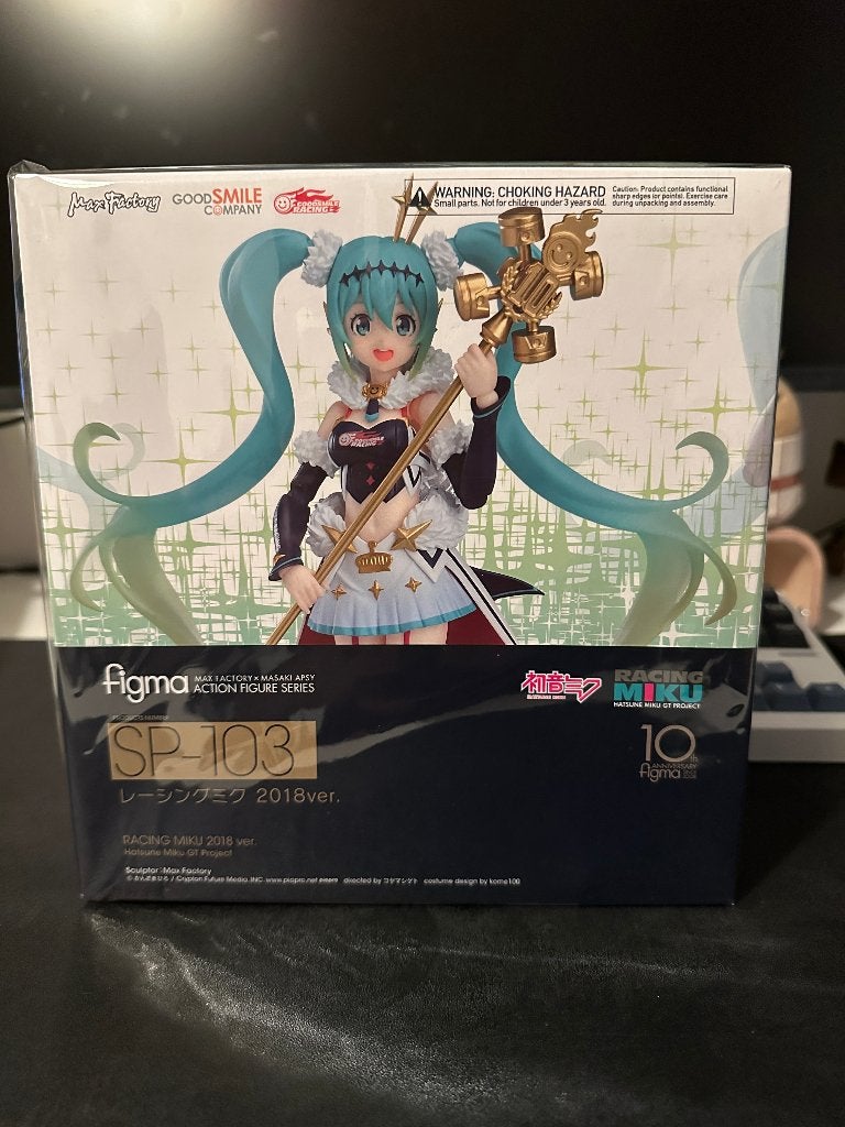 Hatsune Miku Racing Miku 2018 Ver. Figma SP-103, Verzenden, Nieuw