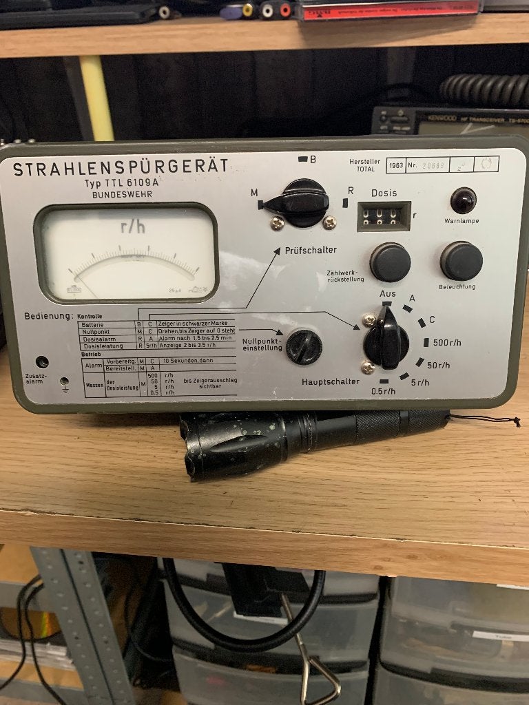 STRHLENSPUGERAT, Doe-het-zelf en Verbouw, Meetapparatuur, Ophalen of Verzenden, Gebruikt, Overige meters