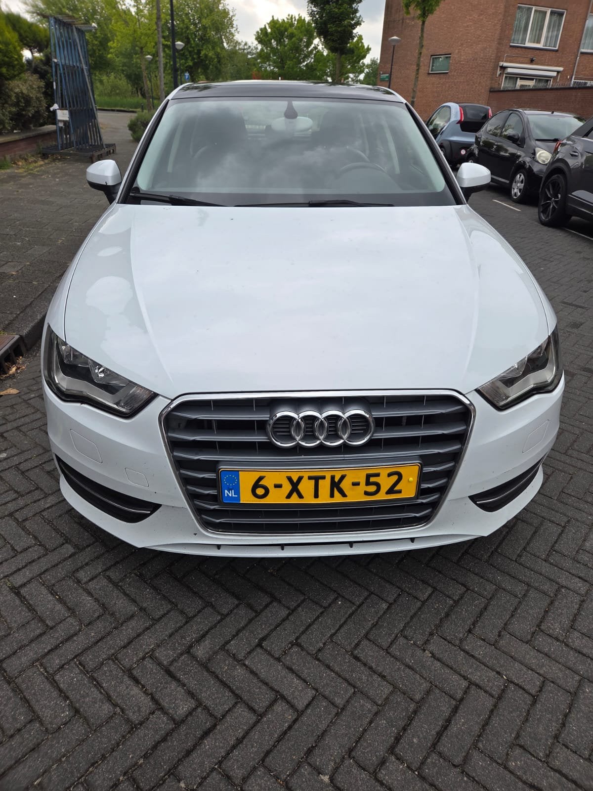Audi A3 1.4 Tfsi 92KW Sportback S-tronic 2014 Wit, Auto's, Audi, Voorwielaandrijving, 125 pk, 4 cilinders, Wit