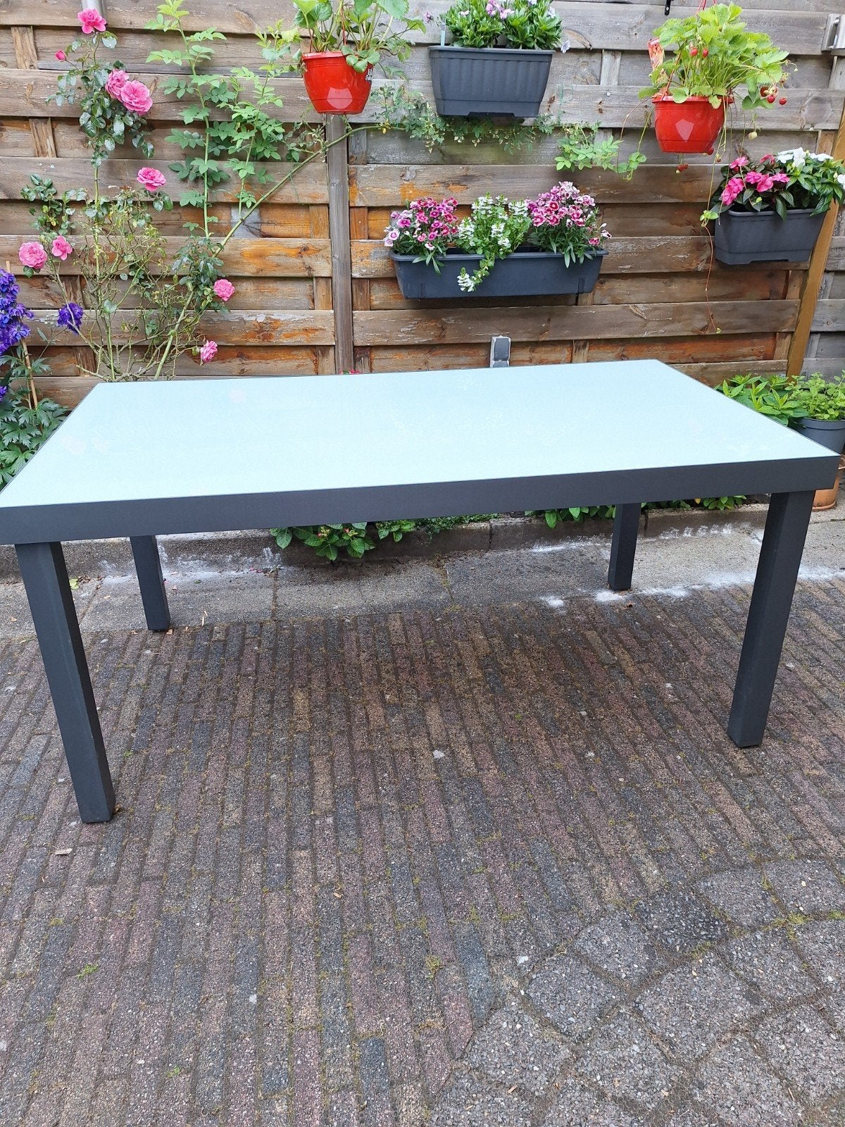 Tuintafel, Ophalen, Rechthoekig