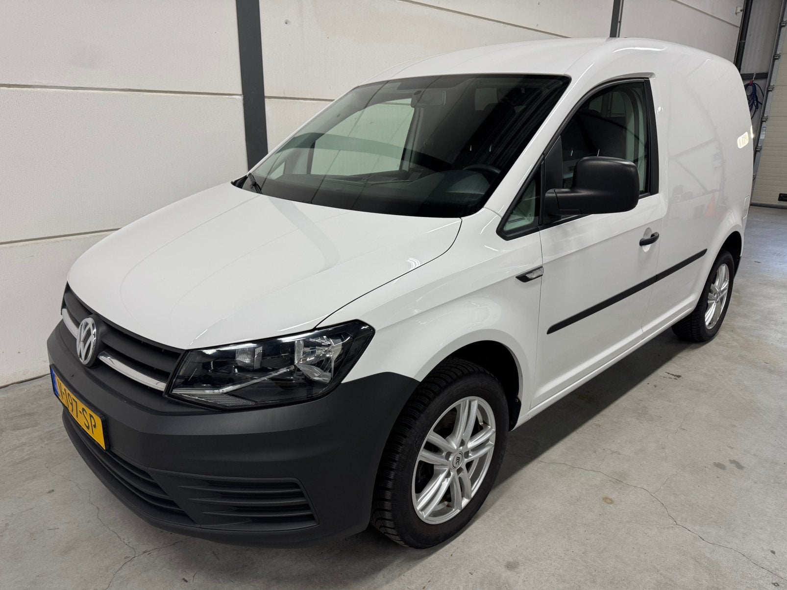 Volkswagen Caddy 2.0 TDI, 2018, Airco, Cruise, NAP Euro6, 74 pk, 4 cilinders, Volkswagen, Wit