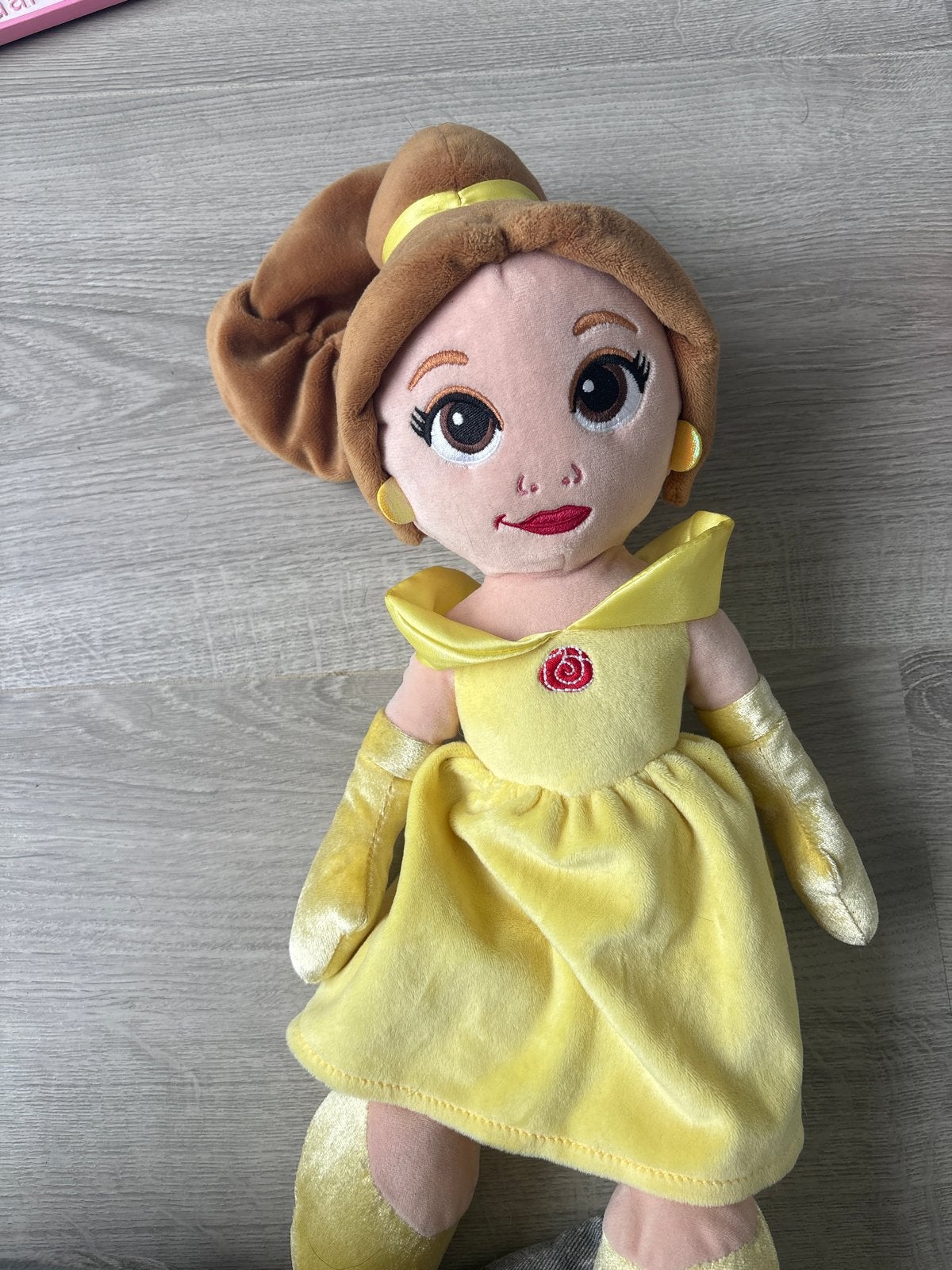 Disney Belle Knuffel - Belle en het Beest, Disney, Geel, Overige typen, Ophalen of Verzenden
