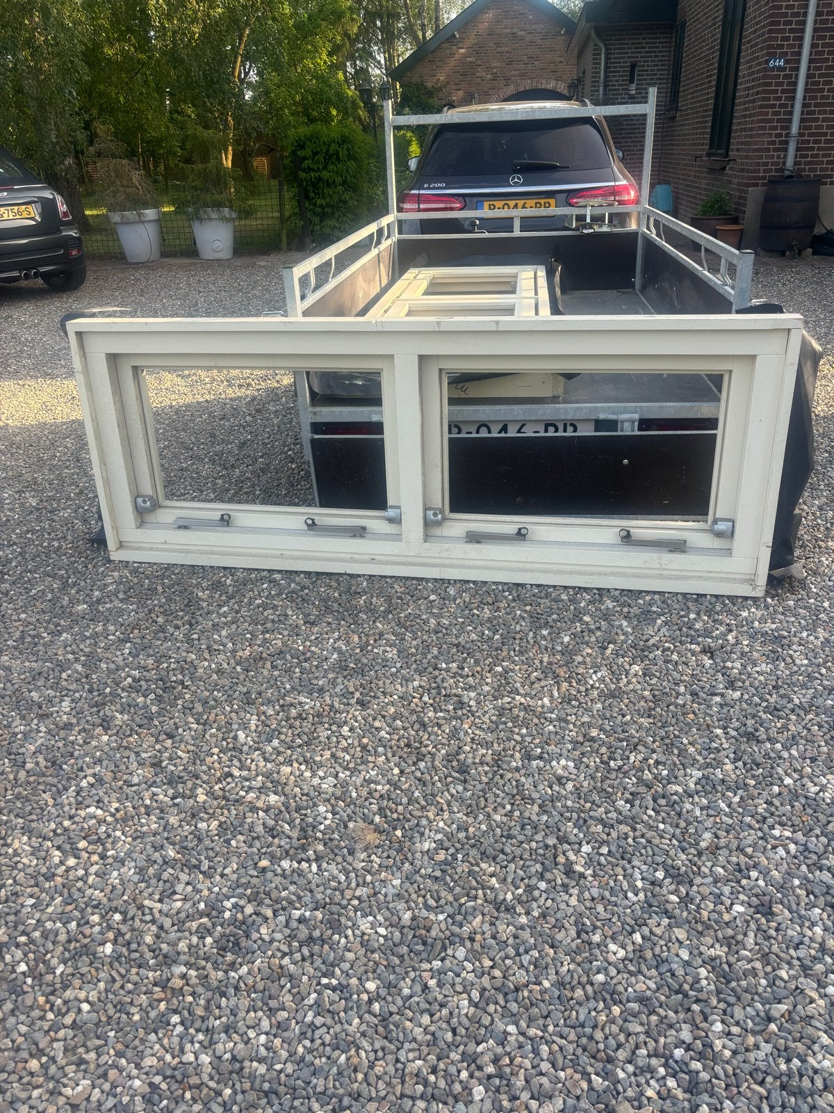 Nieuwe Meranti Raam Kozijnen, Doe-het-zelf en Verbouw, Ophalen, Gevelraam of Ruit, Minder dan 80 cm, Nieuw