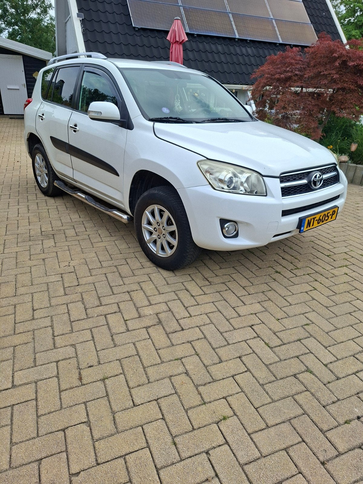 Toyota Rav4 2.0 Vvt-i 2WD 2009 Wit, Auto's, Toyota, Voorwielaandrijving, 4 cilinders, Wit, 14 km/l