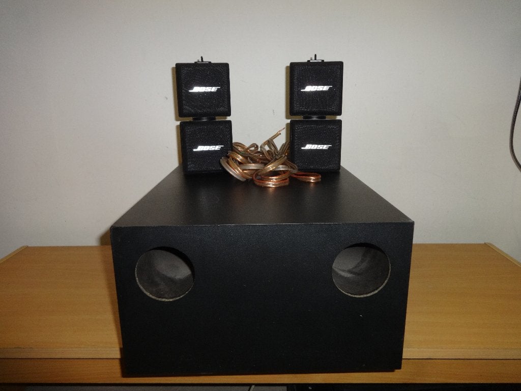 Bose Acoustimass AM-5, 150 watt of meer, Inclusief kabels, Speakerset, Ophalen of Verzenden