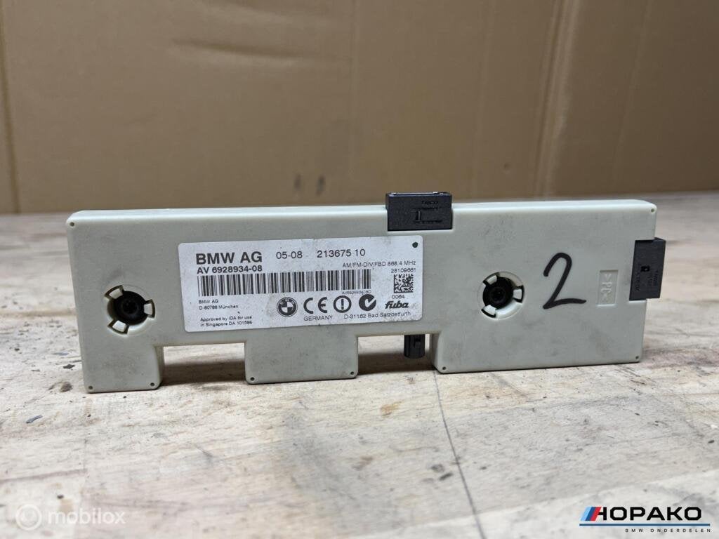 Antenne versterker BMW 1/3 serie E82 E90 E92 | 6520692893408, Gebruikt, Einsteinlaan 5 rijswijk, Bmw, Ophalen of Verzenden