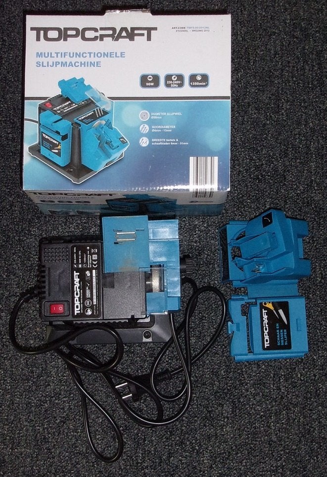 Multifunctionele slijpmachine Topcraft, z.g.a.n., Ophalen of Verzenden, Zo goed als nieuw, Minder dan 700 watt, Overige typen