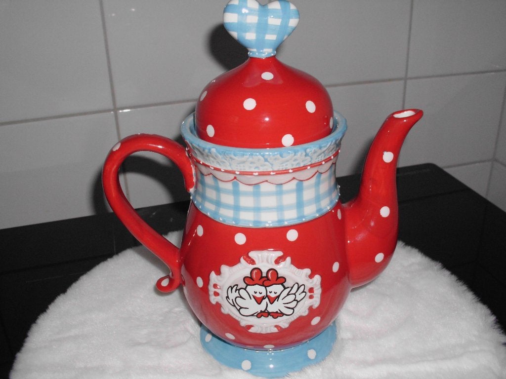 thee pot, Ophalen of Verzenden, Zo goed als nieuw, Bord(en), Overige stijlen