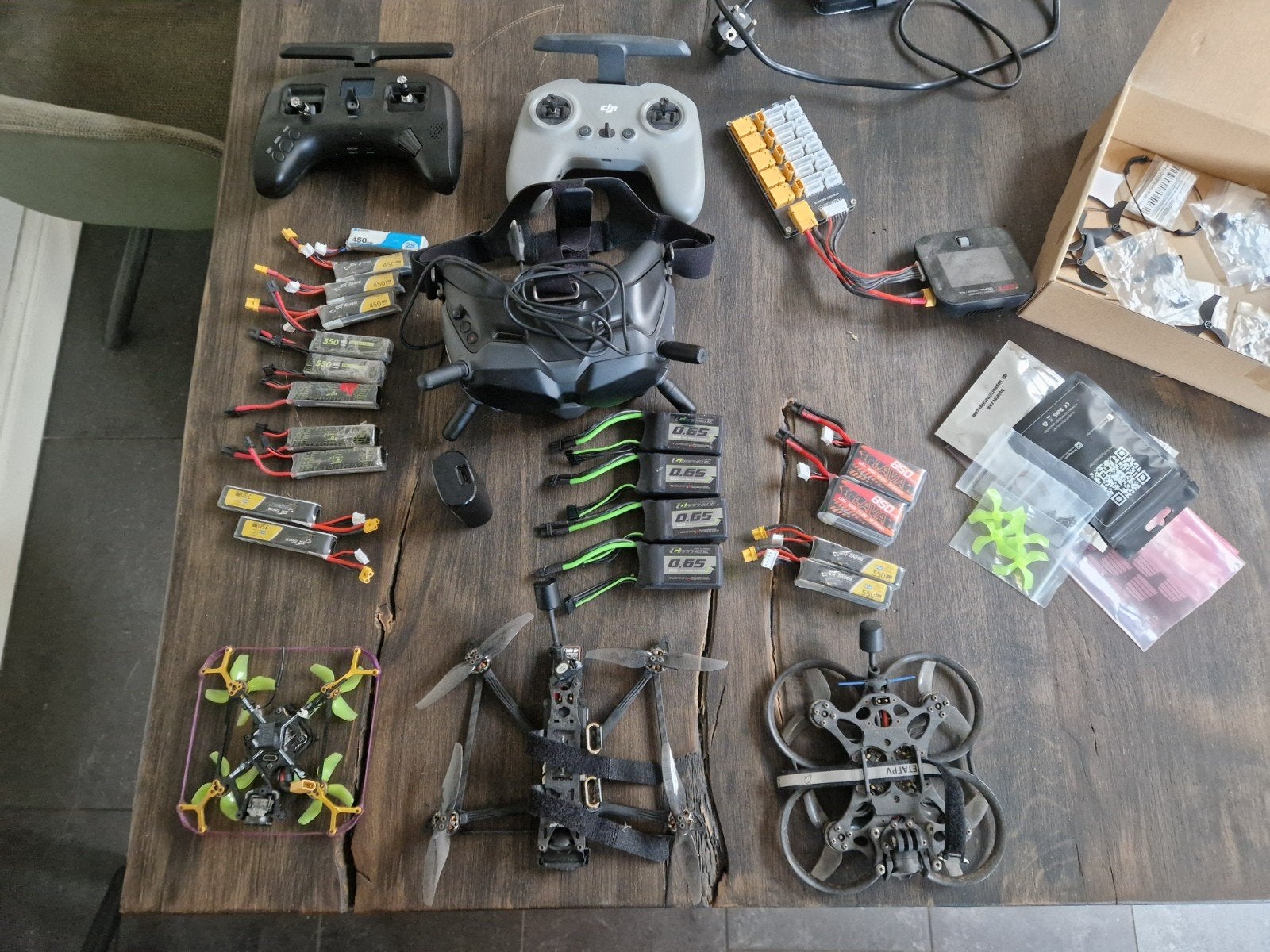 FPV drone set, Audio, Tv en Foto, 250 tot 900 gram, Ophalen of Verzenden, Zo goed als nieuw, 1 tot 5 kilometer