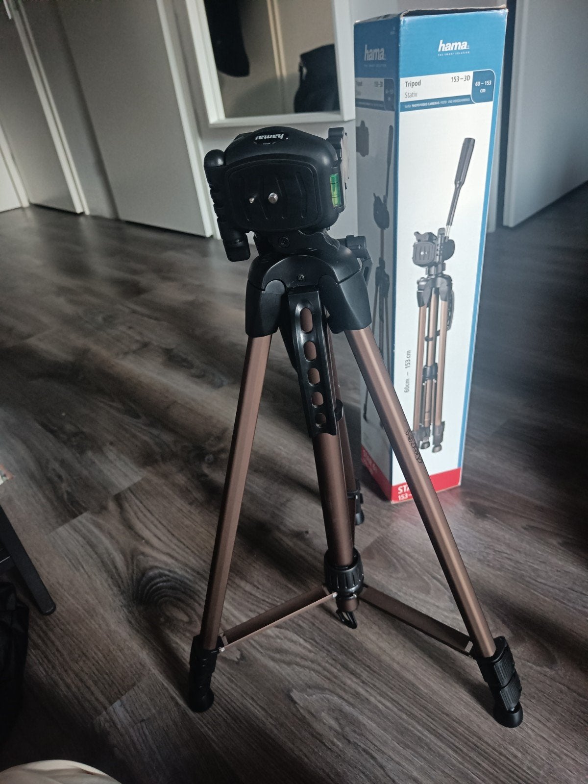 Hama Tripod Star 61, Zo goed als nieuw, Hama, Inclusief draagtas, Ophalen of Verzenden