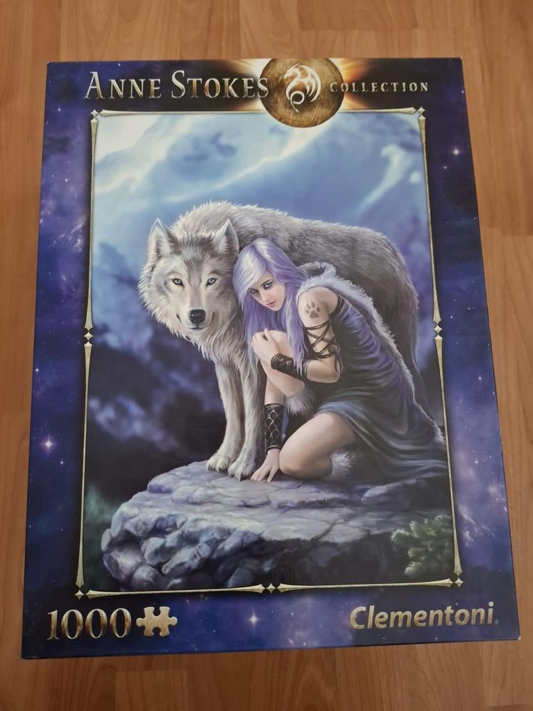 Anne Stokes puzzel Clementoni 1000 stukjes, Ophalen of Verzenden, 500 t/m 1500 stukjes, Zo goed als nieuw, Legpuzzel