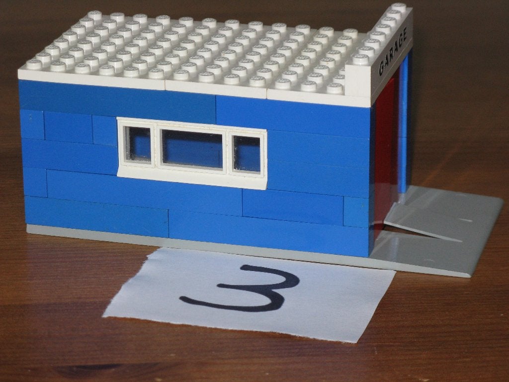 lego 348 en 612  garage en kiepwagen vintage lego, Kinderen en Baby's, Speelgoed | Duplo en Lego, Ophalen of Verzenden, Gebruikt