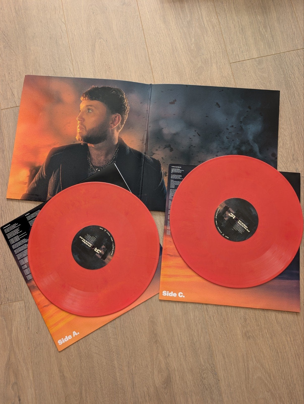 LP James Arthur, Colored vinyl, Ophalen of Verzenden, Gebruikt, Dubbel-LP