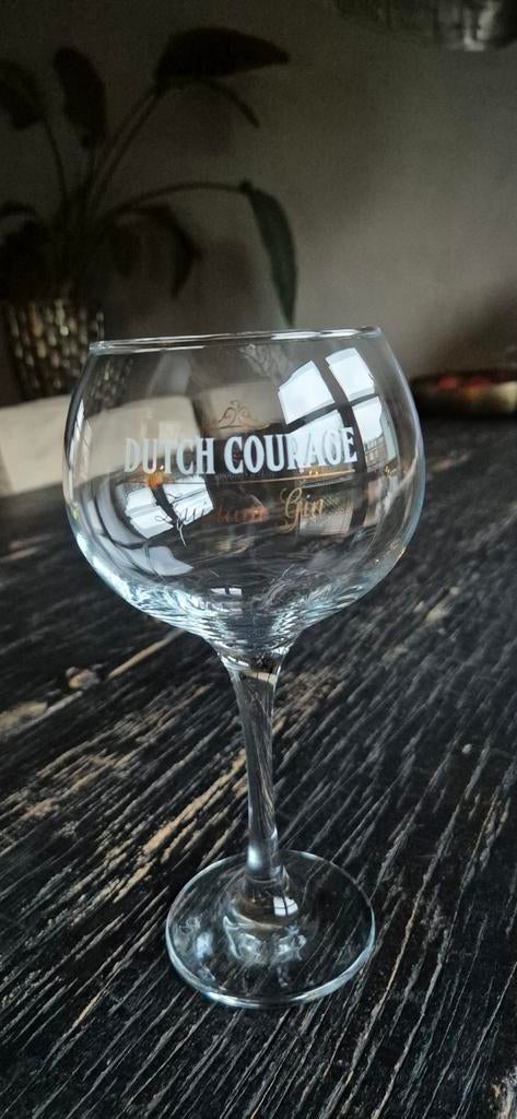 Gin tonic glazen Dutch Courage 4 stuks., Verzamelen, Glas en Borrelglaasjes, Ophalen of Verzenden, Zo goed als nieuw, Overige typen