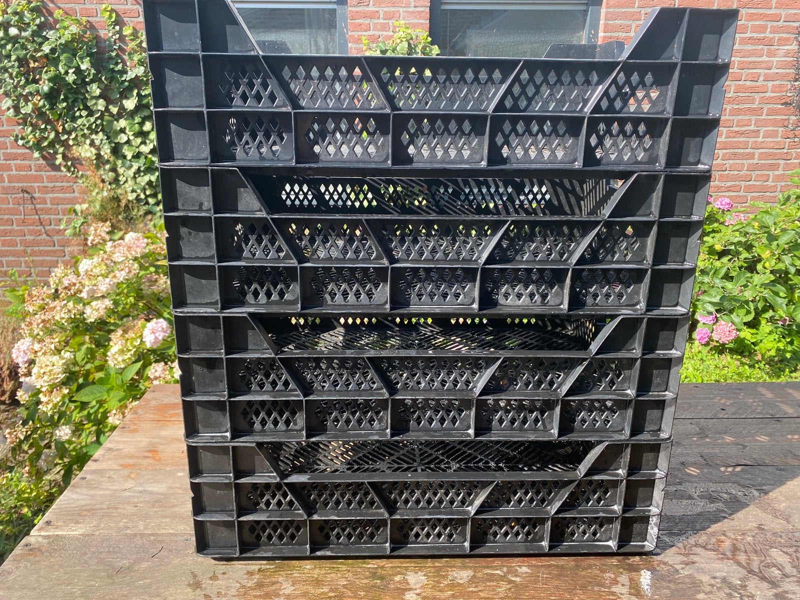 Stevige kratten, Doe-het-zelf en Verbouw, Kratten en Dozen, Ophalen, Gebruikt, 40 tot 60 cm, 50 tot 75 cm