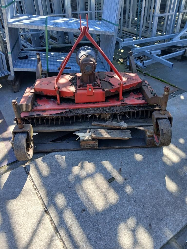 Cyclus Maai Balk - Robuuste Grasmaaier € 295, Cirkelmaaier, Gebruikt, Ophalen of Verzenden, Hulleman