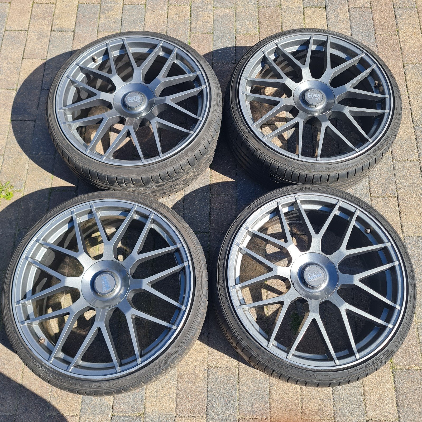MAM 20 inch velgen dubbel steek  5x108 5x114.3 met banden, Ophalen, Gebruikt, Duitsland, Mam
