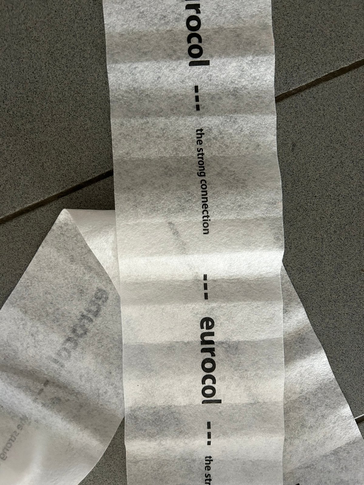 Iets meer dan 5 meter kimband Eurocol nieuw, Minder dan 4 cm, Overige materialen, Ophalen of Verzenden, Zo goed als nieuw