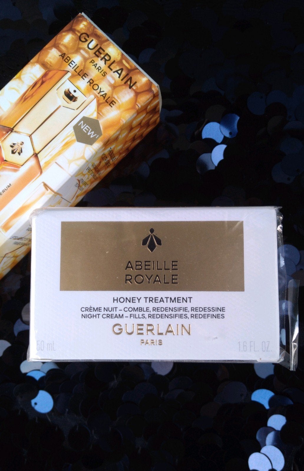 Guerlain Abeille Royale Honey Nachtcrème, Verzenden, Nieuw, Gehele gezicht, Verzorging