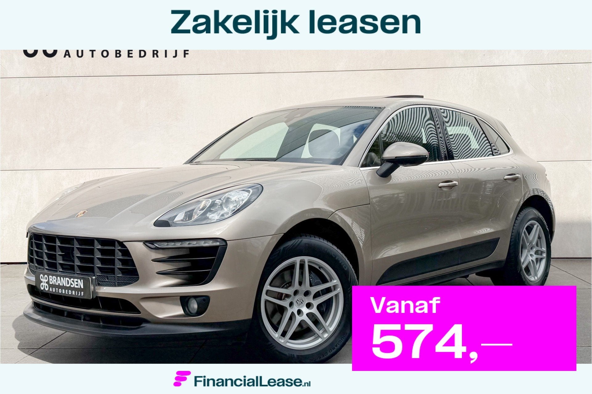 Porsche Macan 2.0 Luchtvering-Pano-ACC-Trekhaak-Leer, Automaat, Gebruikt, 4 cilinders, Vierwielaandrijving