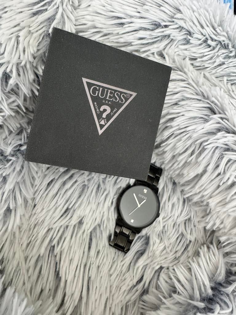 Guess Horloge, Sieraden, Tassen en Uiterlijk, Horloges | Dames, Zo goed als nieuw, Guess, Staal, Ophalen of Verzenden