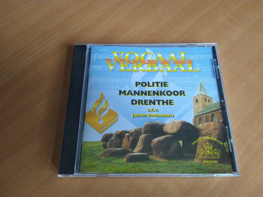 CD Politie Mannenkoor Drenthe - Vocaal verbaal, Ophalen of Verzenden, Zo goed als nieuw