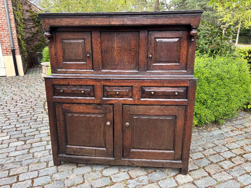 OPRUIMING! 17e eeuw ca 1650 Engelse kast nu 225 euro! mooi!, Ophalen