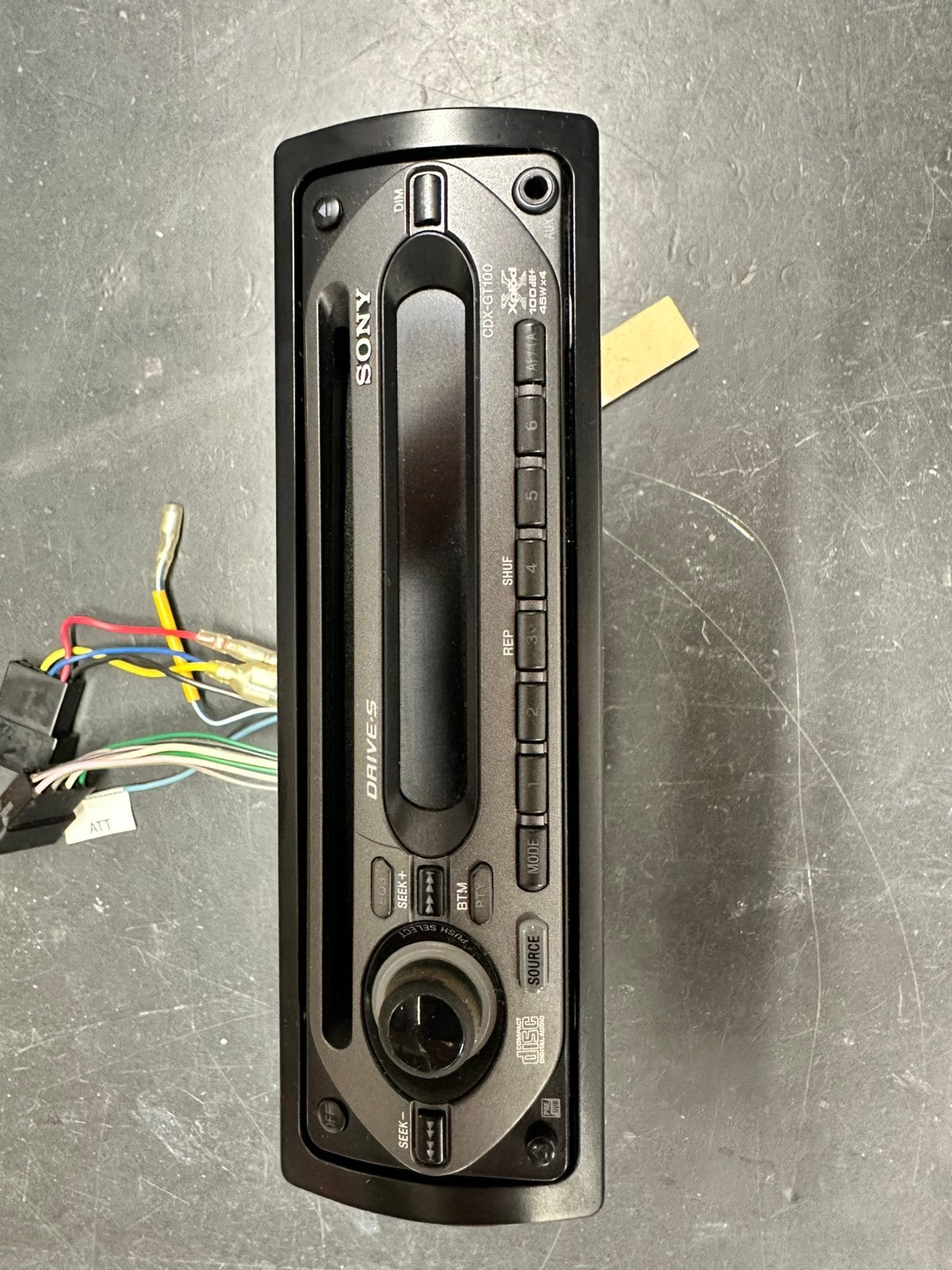 Sony autoradio met cd speler, Ophalen of Verzenden, Gebruikt
