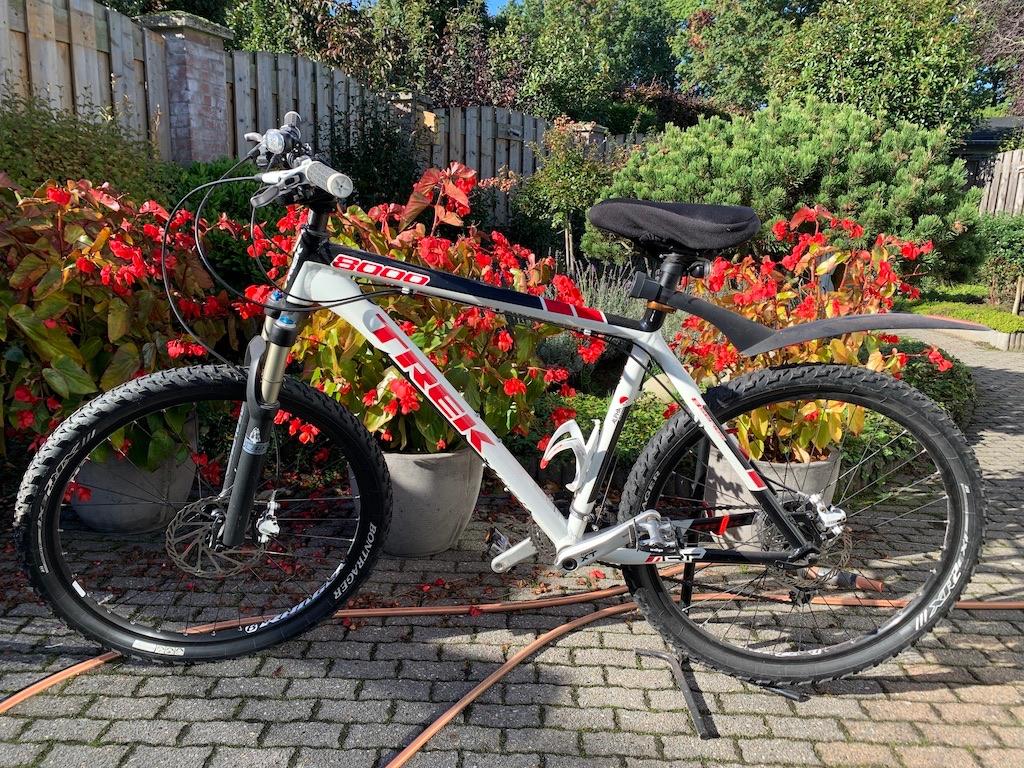 Trek mountainbike, model 8000, Ophalen, Gebruikt, Schijfrem, Trek