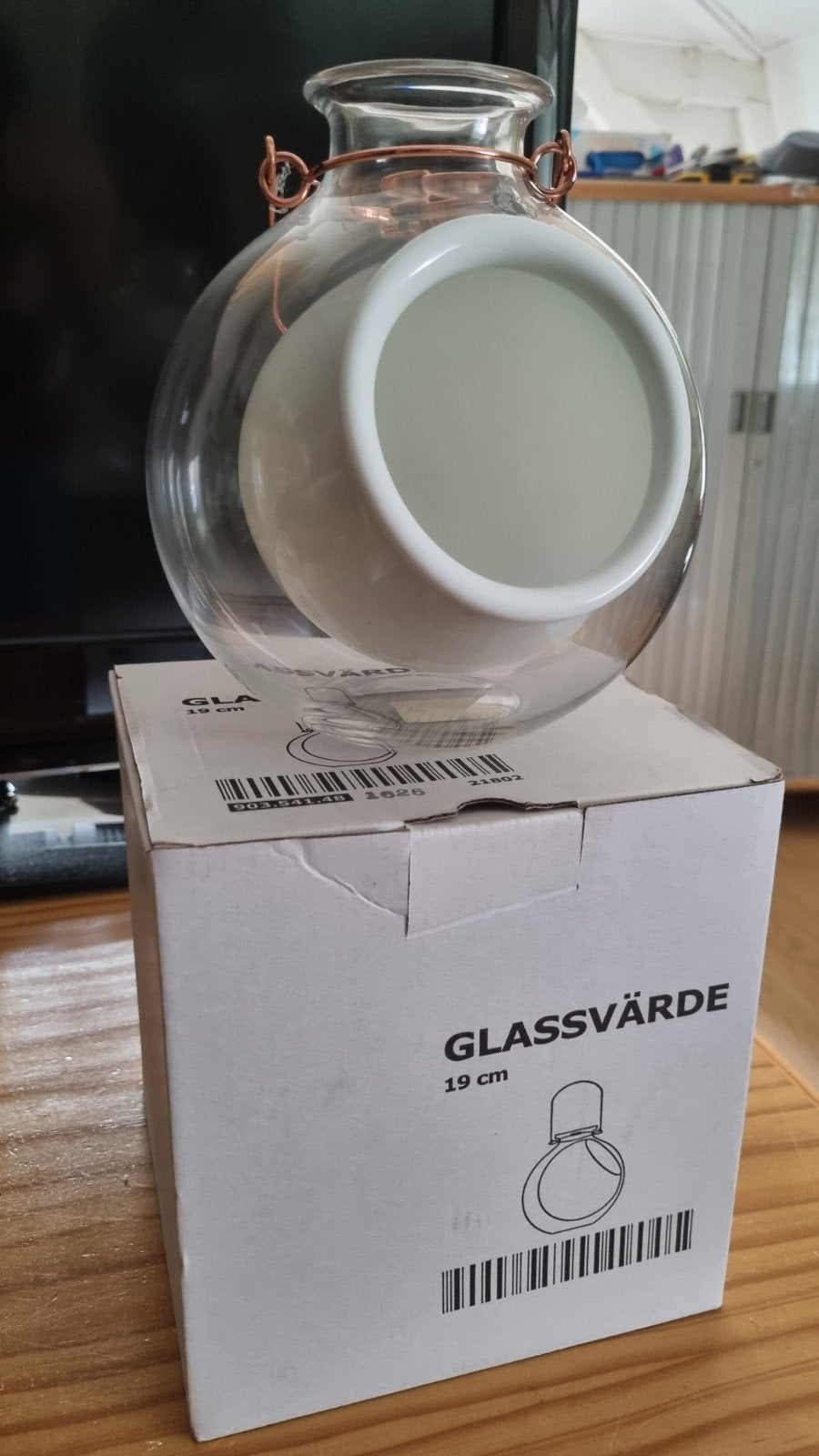 Ikea Glassvärde Hangende vaas | Pot, Ophalen of Verzenden, Nieuw