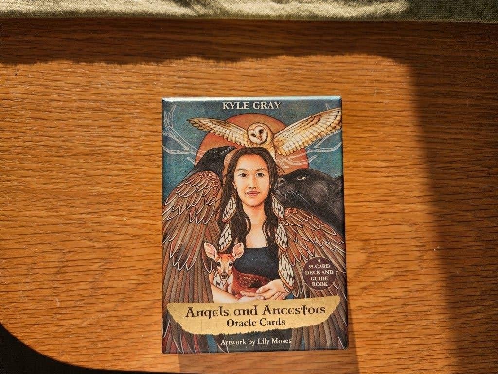 Angela and anchestors oracle cards by Kyle Gray, Boeken, Ophalen of Verzenden, Zo goed als nieuw, Tarot of Kaarten leggen, Overige typen