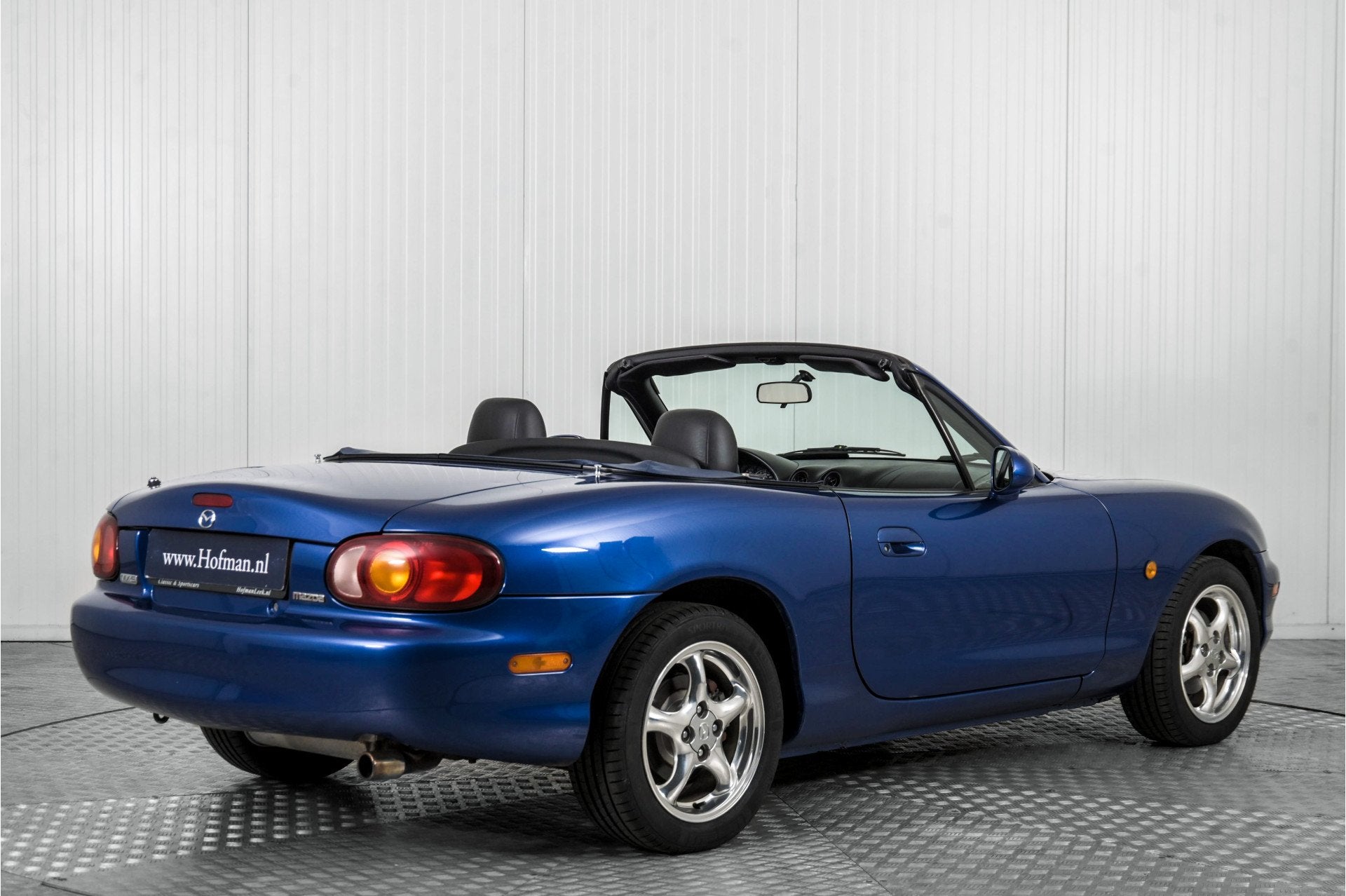 Mazda MX-5 1.8i 10th Anniversary (bj 1999), Achterwielaandrijving, 4 cilinders, Cabriolet, Blauw