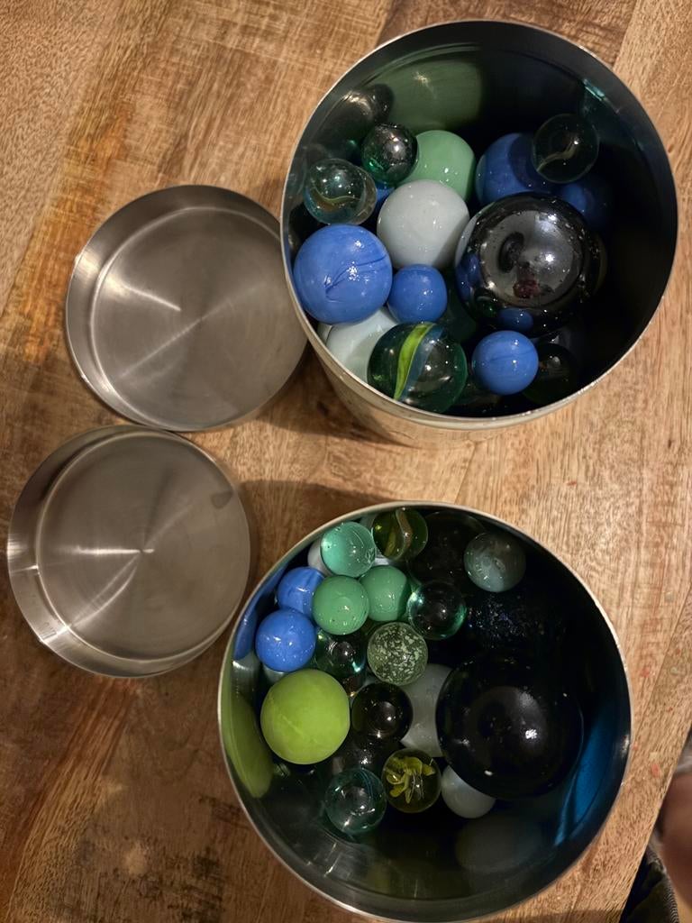 Knikkers, Kinderen en Baby's, Speelgoed | Buiten | Los speelgoed, Ophalen, Zo goed als nieuw