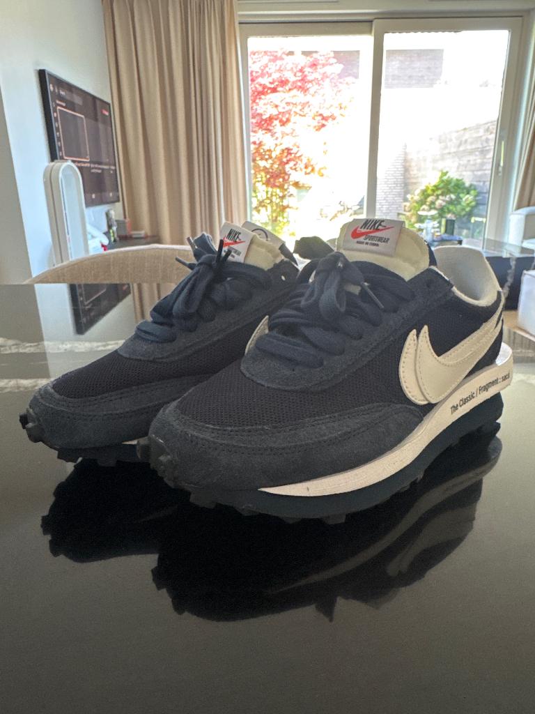 Nike LD waffle sacai fragment blue void maat 38,5, Kleding | Heren, Schoenen, Blauw, Nike, Ophalen of Verzenden, Sneakers of Gympen