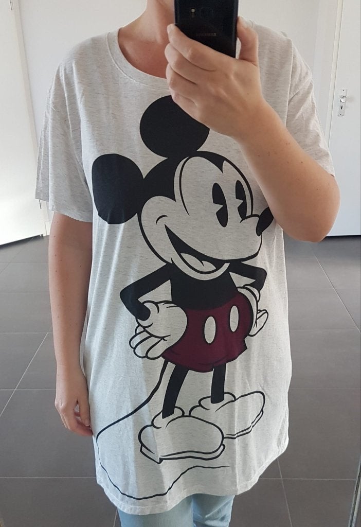 Nachtjapon Mickey Ongedragen M, Disney, Verzenden, Nieuw, Maat 38/40 (M)