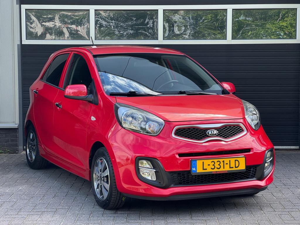 Kia Picanto 1.0 CVVT ComfortLine Stuurverwarming, Airco,, Voorwielaandrijving, Euro 5, Gebruikt, 400 kg