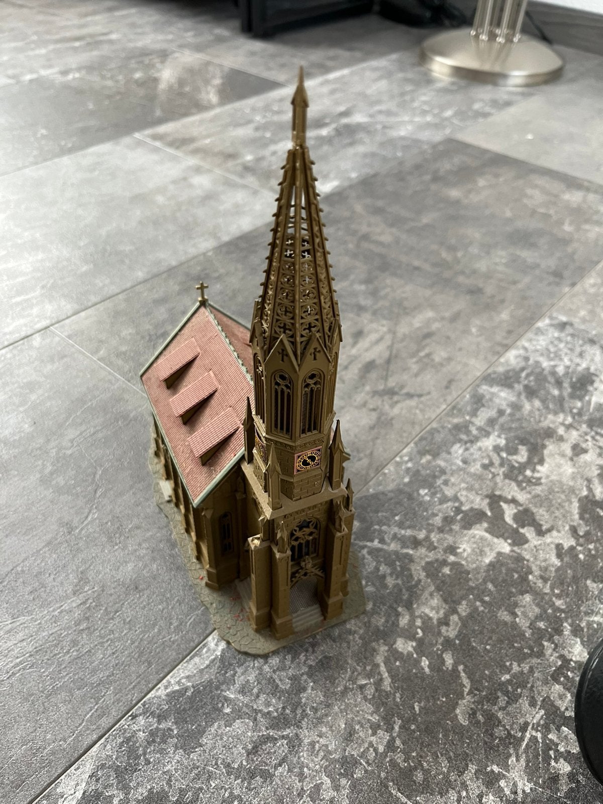Vollmer N 47760 stadskerk Stuttgart-Berg, Gebruikt, Gelijkstroom of Wisselstroom, Brug, Tunnel of Gebouw, Ophalen