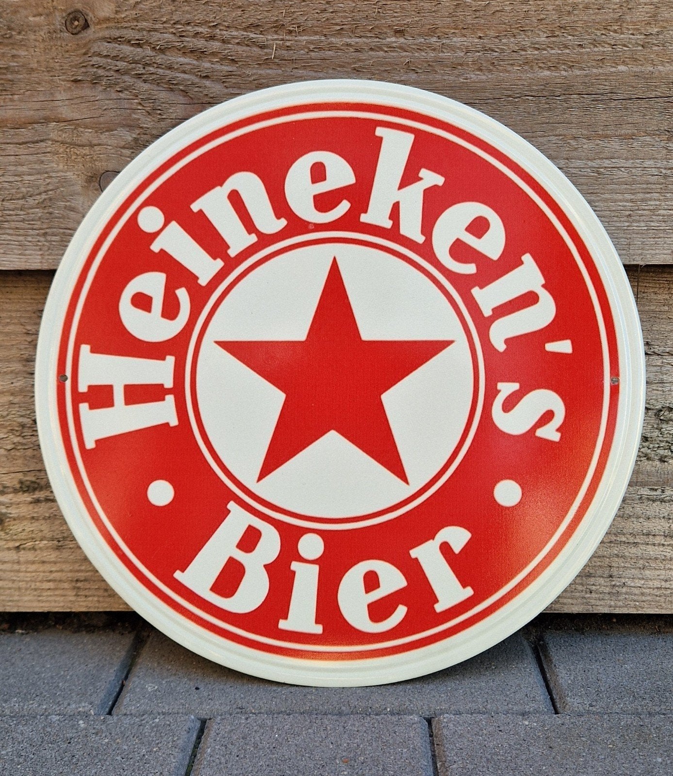 HEINEKEN'S reclame bord, Ophalen of Verzenden, Gebruikt, Reclamebord