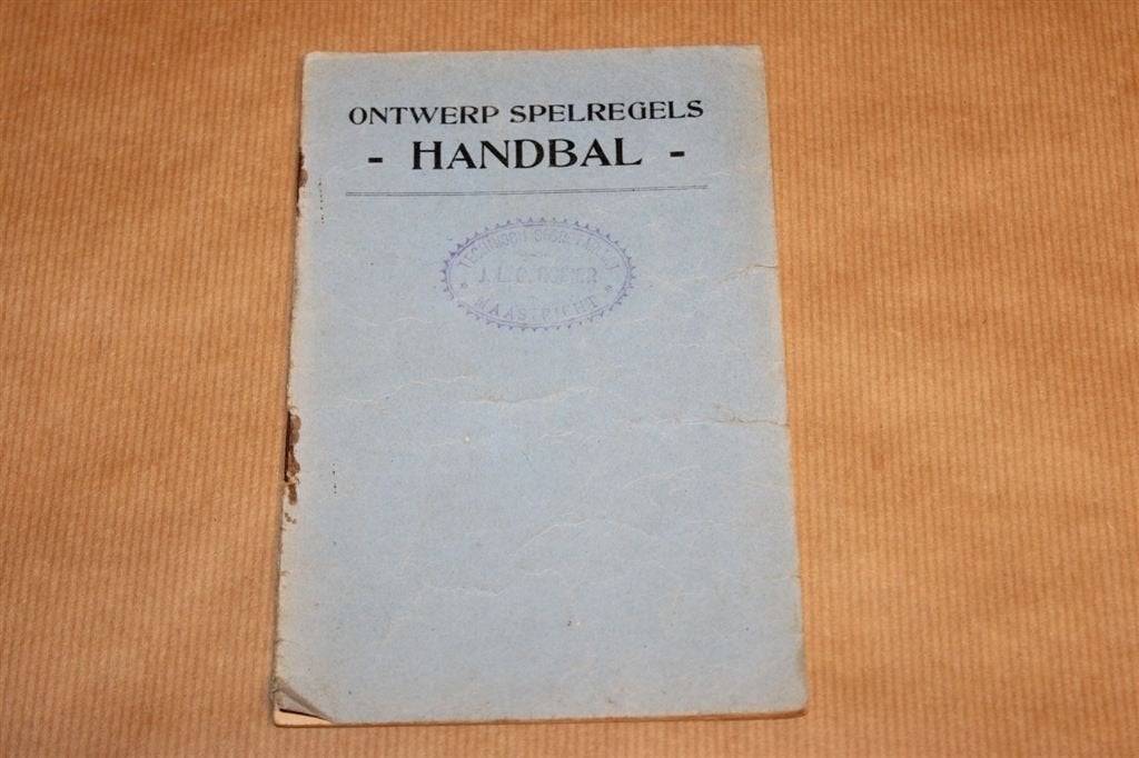 Ontwerp Spelregels Handbal - Circa 1910 !!, Ophalen of Verzenden, Gebruikt
