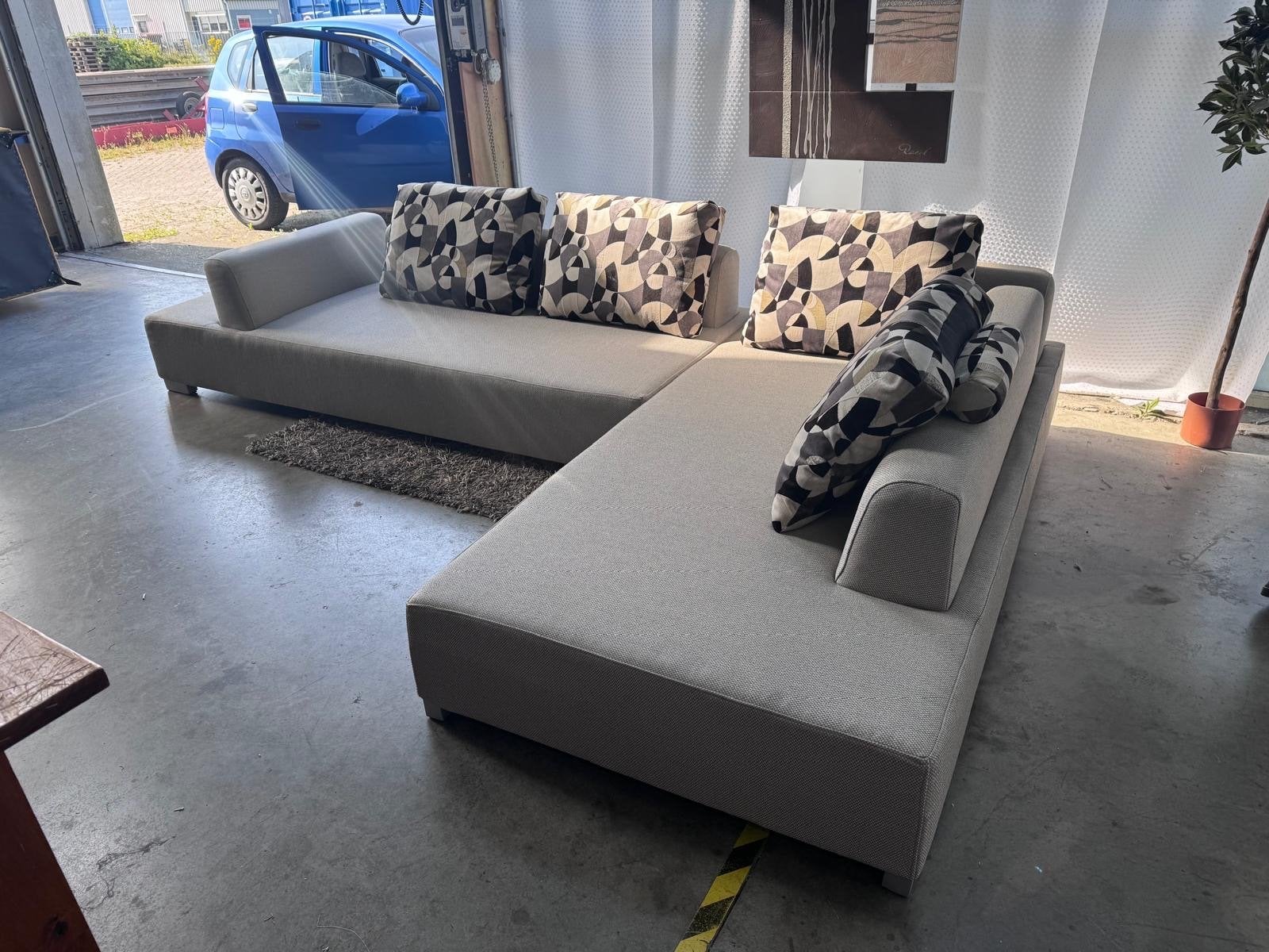 Hoeksalon SAVO Stof - Nieuw Seizoen Collectie, 100 tot 125 cm, Hoekbank, 300 cm of meer, Ophalen of Verzenden